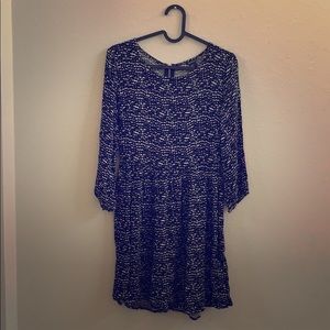 Black Patterned Dress